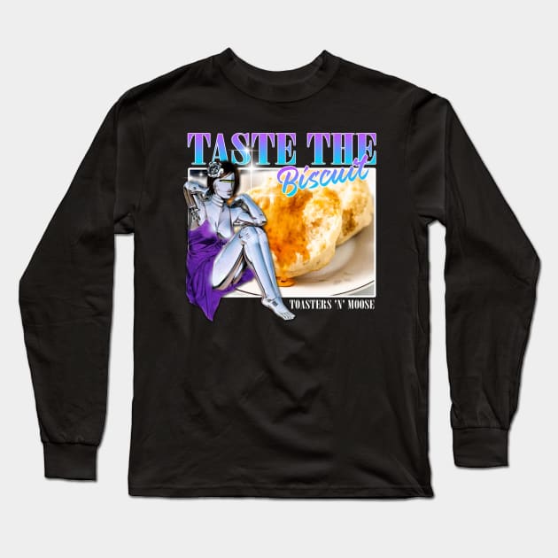 Taste The Biscuit Fan Long Sleeve T-Shirt by crystal.module